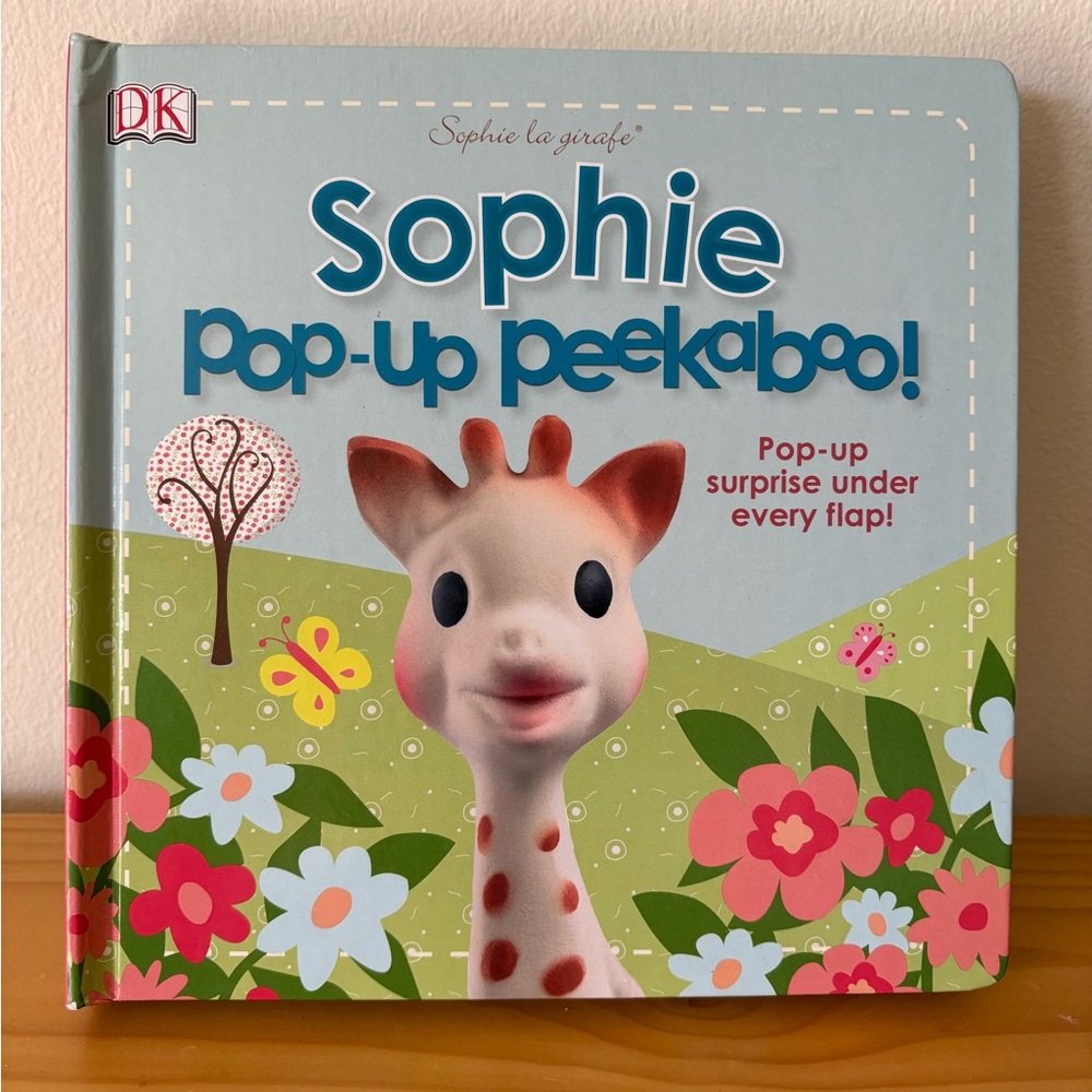 Sophie Pop-Up Peekaboo! Board Book Sophie La Girafe Interactive Toddler Fun